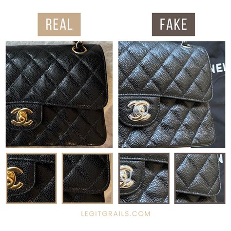 chanel flap bag authentic vs fake|chanel classic jumbo flap bag.